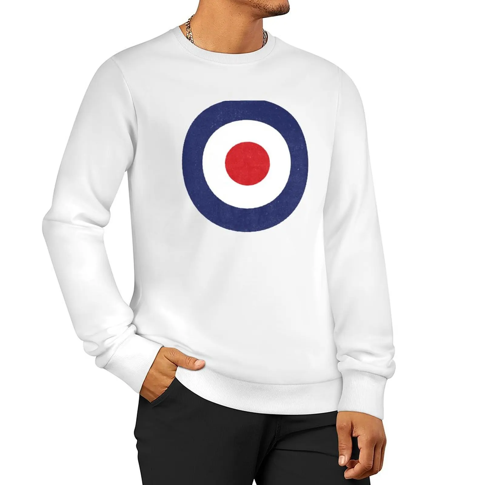 

Mod 60s Pop Art Target Sweatshirt male clothes korean style clothes men's sweatshirt