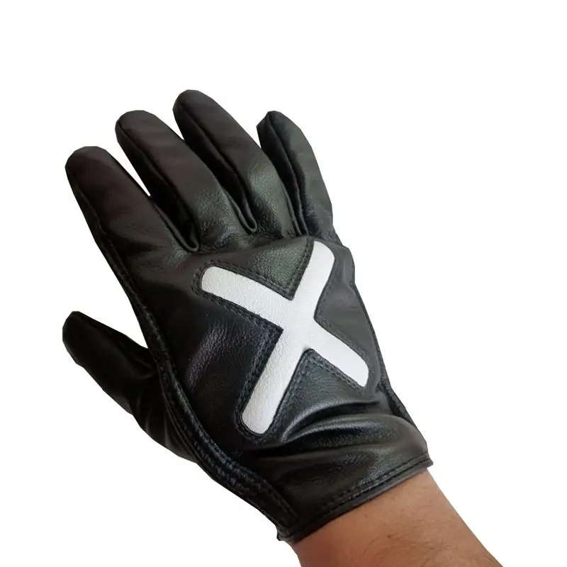 

Motorcycle Gloves First-layer Full Cowhide Punched Summer Retro Riding Touch Screen Waterproof Winter Thickened