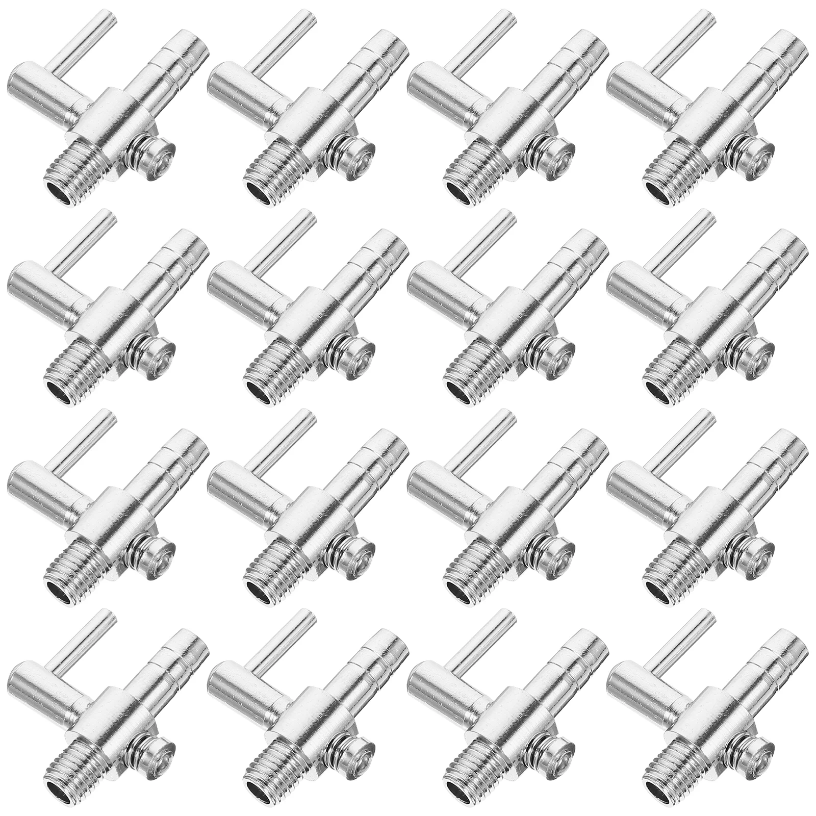 

30 PCS Air Pump Flow Lever Aquarium Splitter Fish Tank Stainless Steel Filter Filters