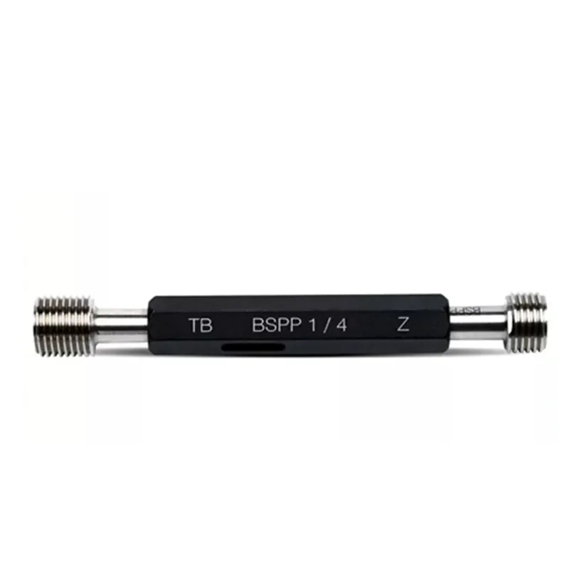 BSPP Thread Plug Gauge Tube Gauge GO NOGO BSPP1/8 1/4 3/8 1/2 3/4 1 1 1/4 1 1/2 Straight Pipe Thread Gauge