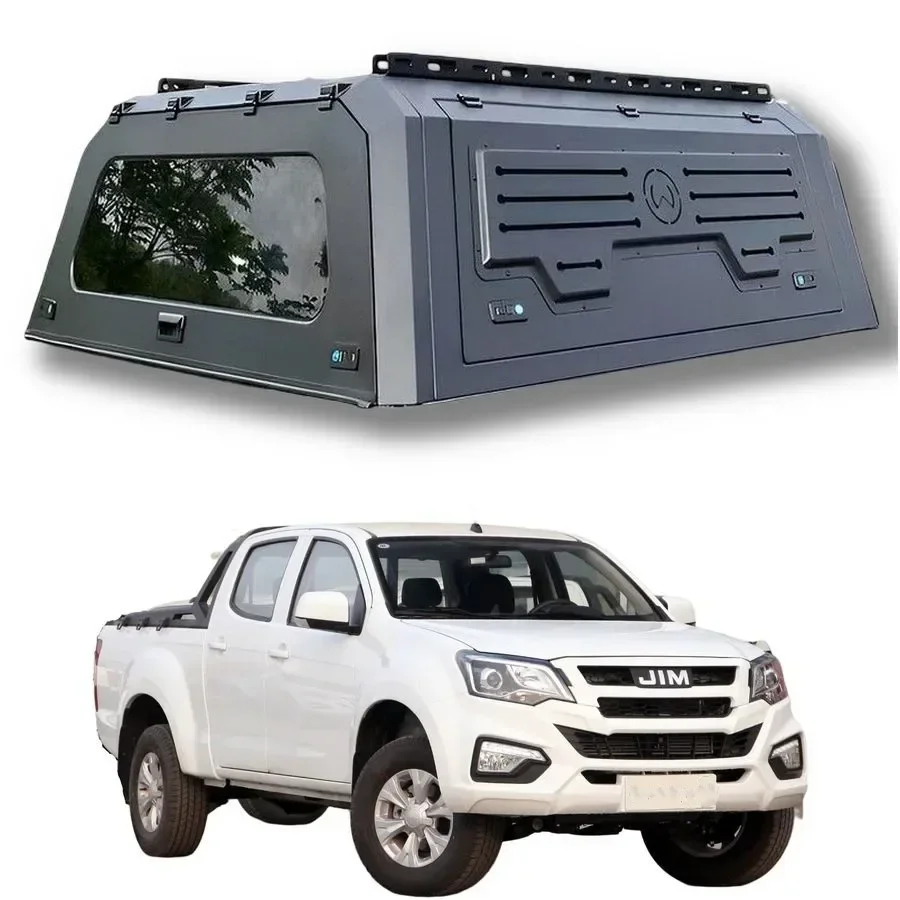 

Wholesale Hot Sale Durable Waterproof Custom Steel Canopy Hard Top Pickup Truck Special Canopy For Jiangxi Isuzu Ruimai