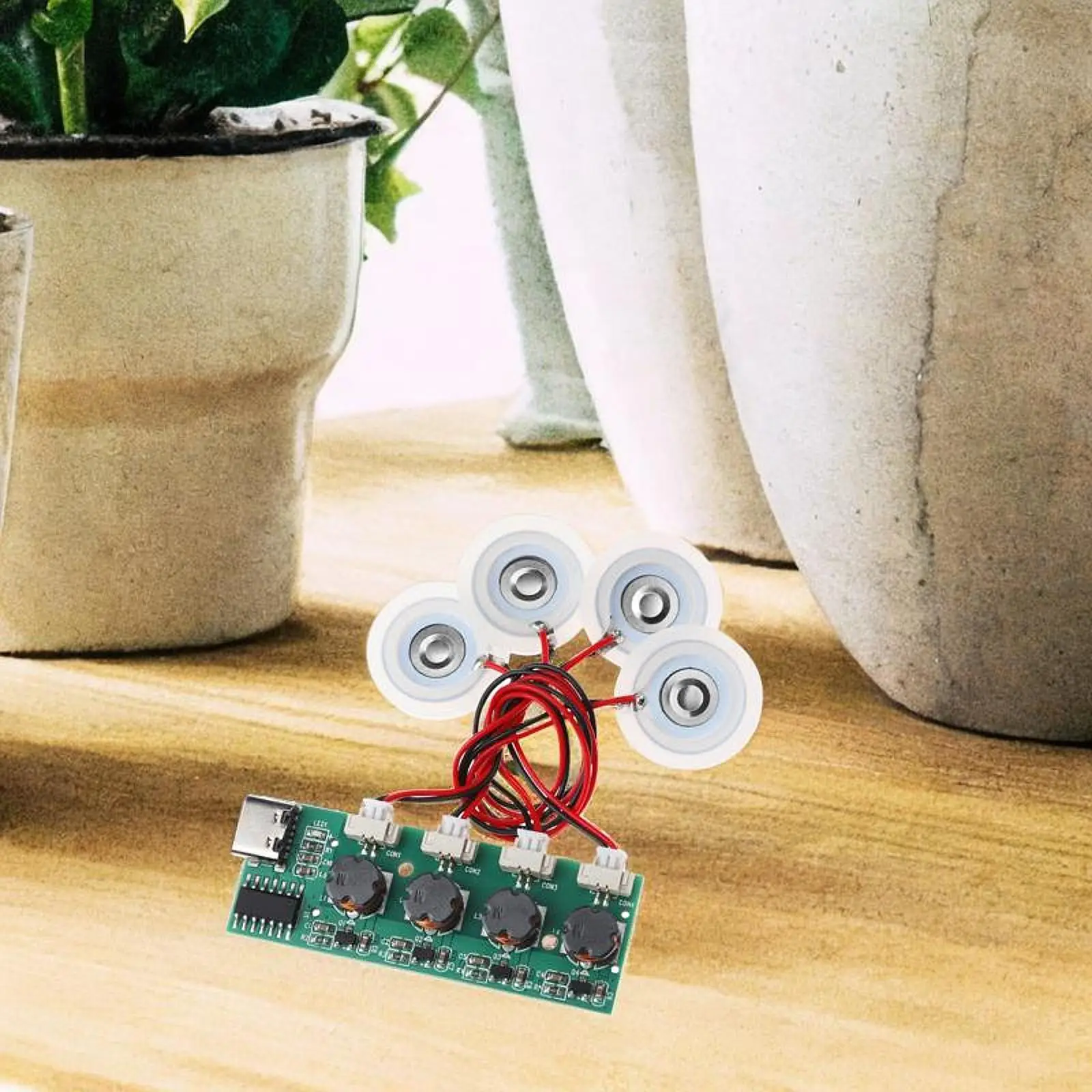 Набор USB-модулей увлажнителя, легко собирается, 5 В постоянного тока, домашний распылительный диск «сделай сам»