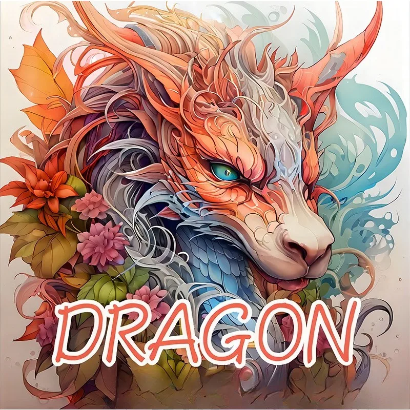 Hot Adult Solid Color Relaxation Animal Graffiti Popular Thickened Pressure Relief Coloring Book Coloring Book Coloring Book