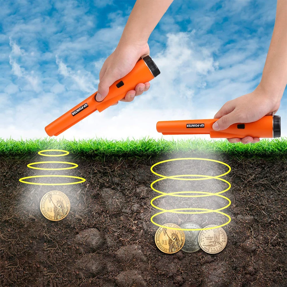 Metal Detector Underground Pin Pointer Gold Pinpointer All Coin Portable Digger Kit Tester Finder Detecting Power Tools