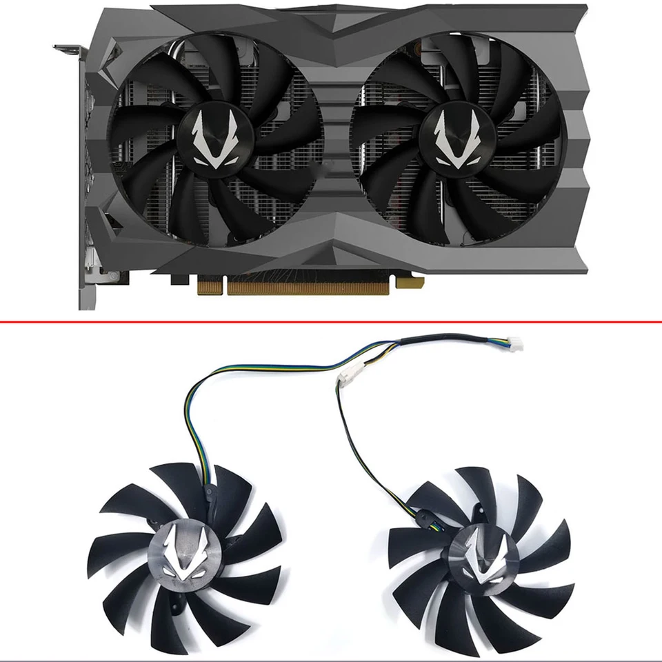 Cooling Fan For Zotac GeForce RTX 2060 2070 SUPER Mini GTX 1660