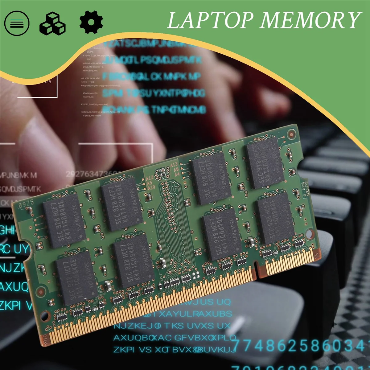 SMIEA 2GB DDR2 PC2-6400 800MHz 200Pin 1.8V Laptop Memory SO-DIMM Notebook RAM