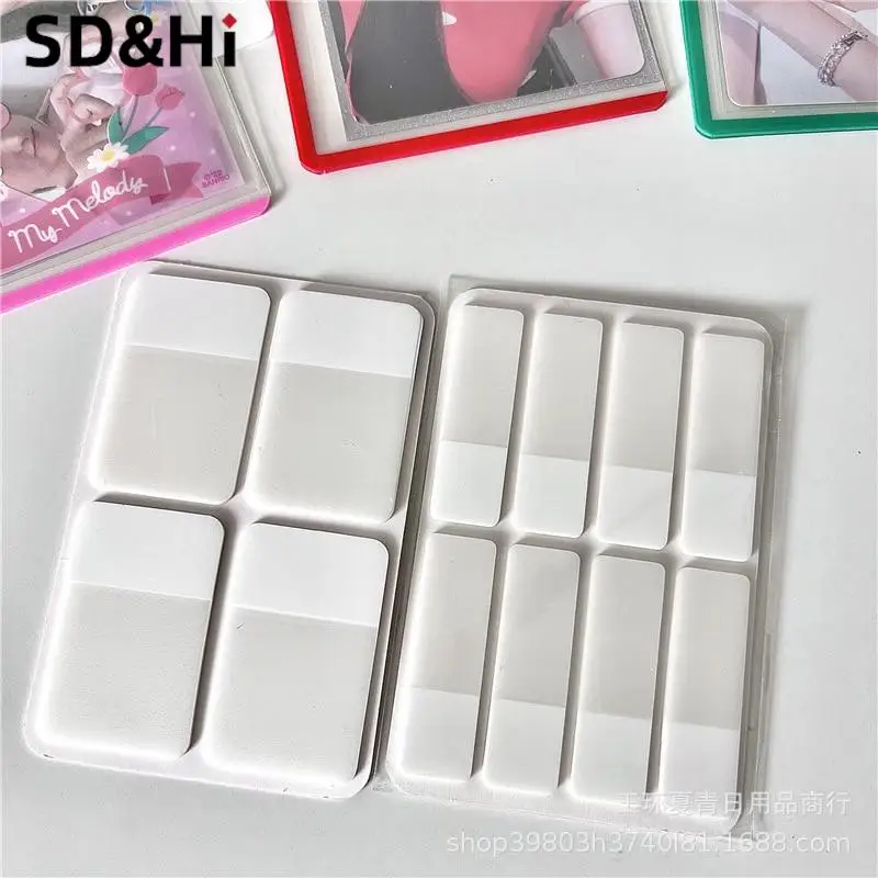 80/160Pages Frosted Simple Pure White Index Stickers Transparent Label Stickers DIY Sticky Notes Office School Supplies
