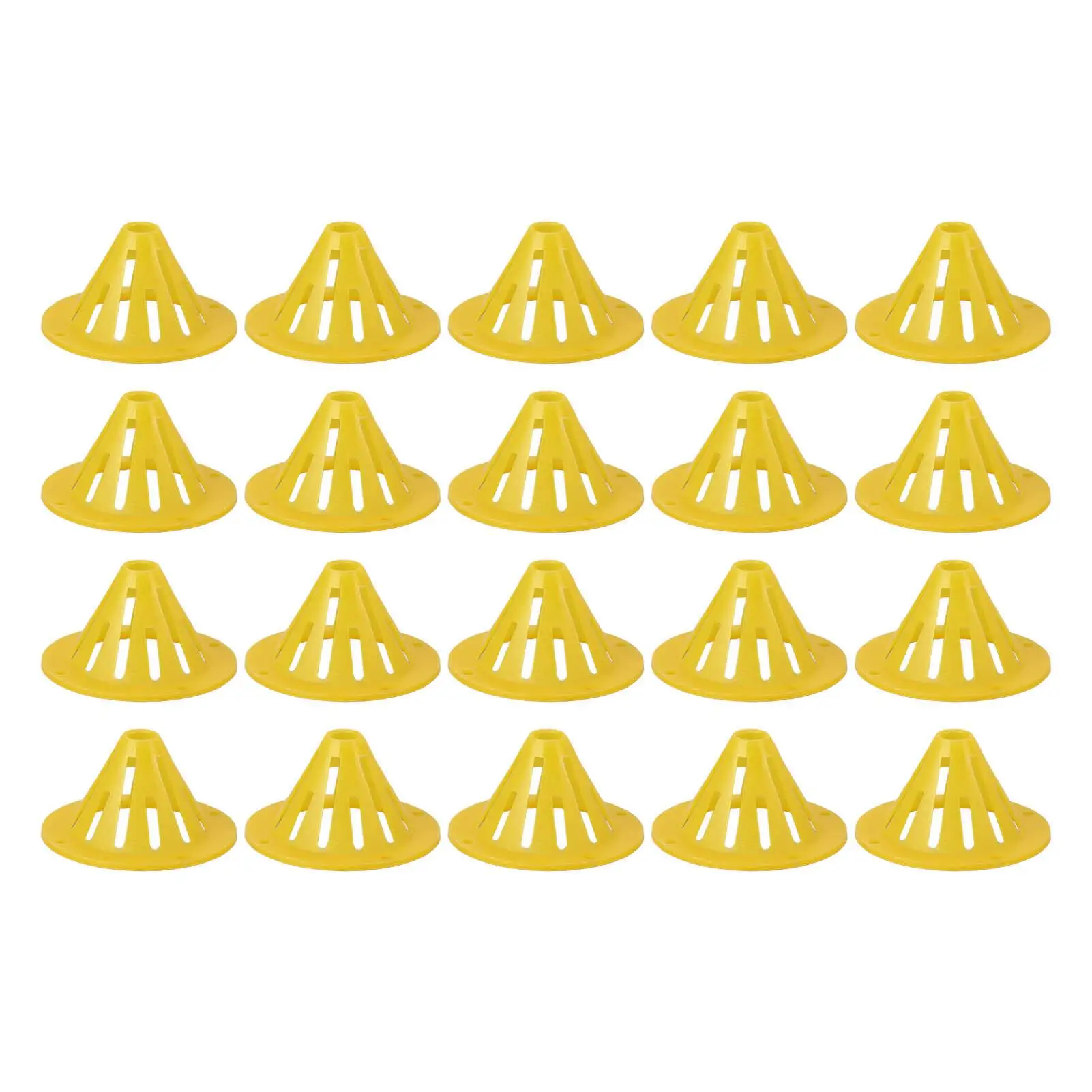 20Pcs Plastic Beehive Entrance Cone One-Way Exit Gate Beekeeping Supplies - Hive Door Accessory