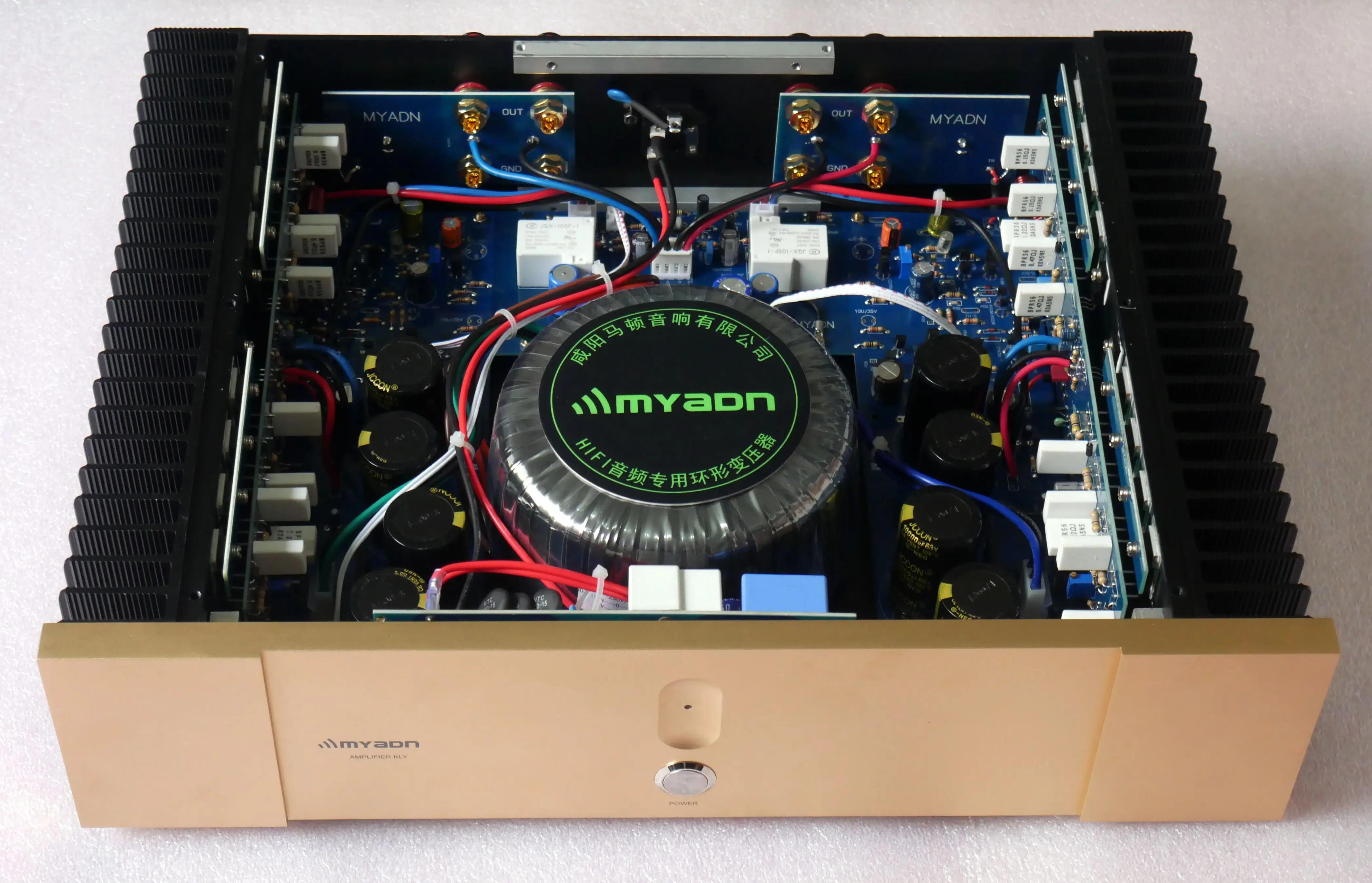 Neue KLY-2000 post-stage power verstärker fieber HIFI high-fidelity stereo Ausgangsleistung: 150W8Ω, 250W4Ω