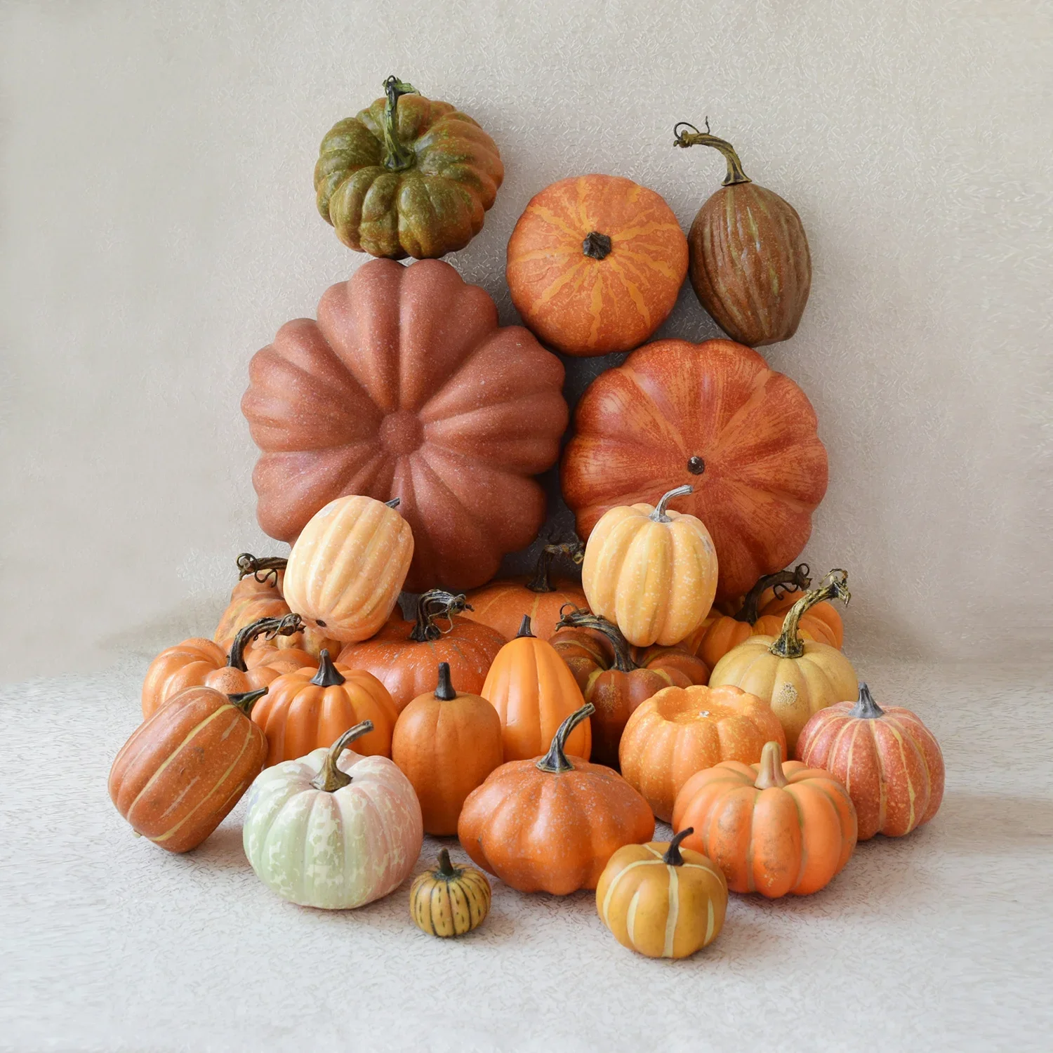 Simulation pumpkin decorative props huge pumpkin model ornament