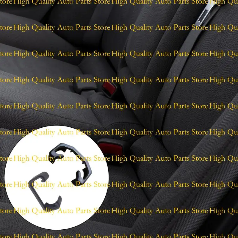 

G7NA Secure Fit Seat Rail Clips Plastic Glides Track Covers Strong Plastic Seat Rail Caps Quick Fixing for Sharan
