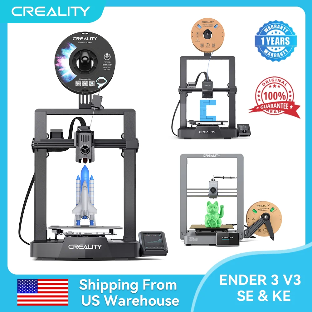 

Creality Office Ender-3 V3 SE 3D Printer Sprite Direct Extrusion 250mm/S Faster Printing Speed Ender 3 V3 SE Printer