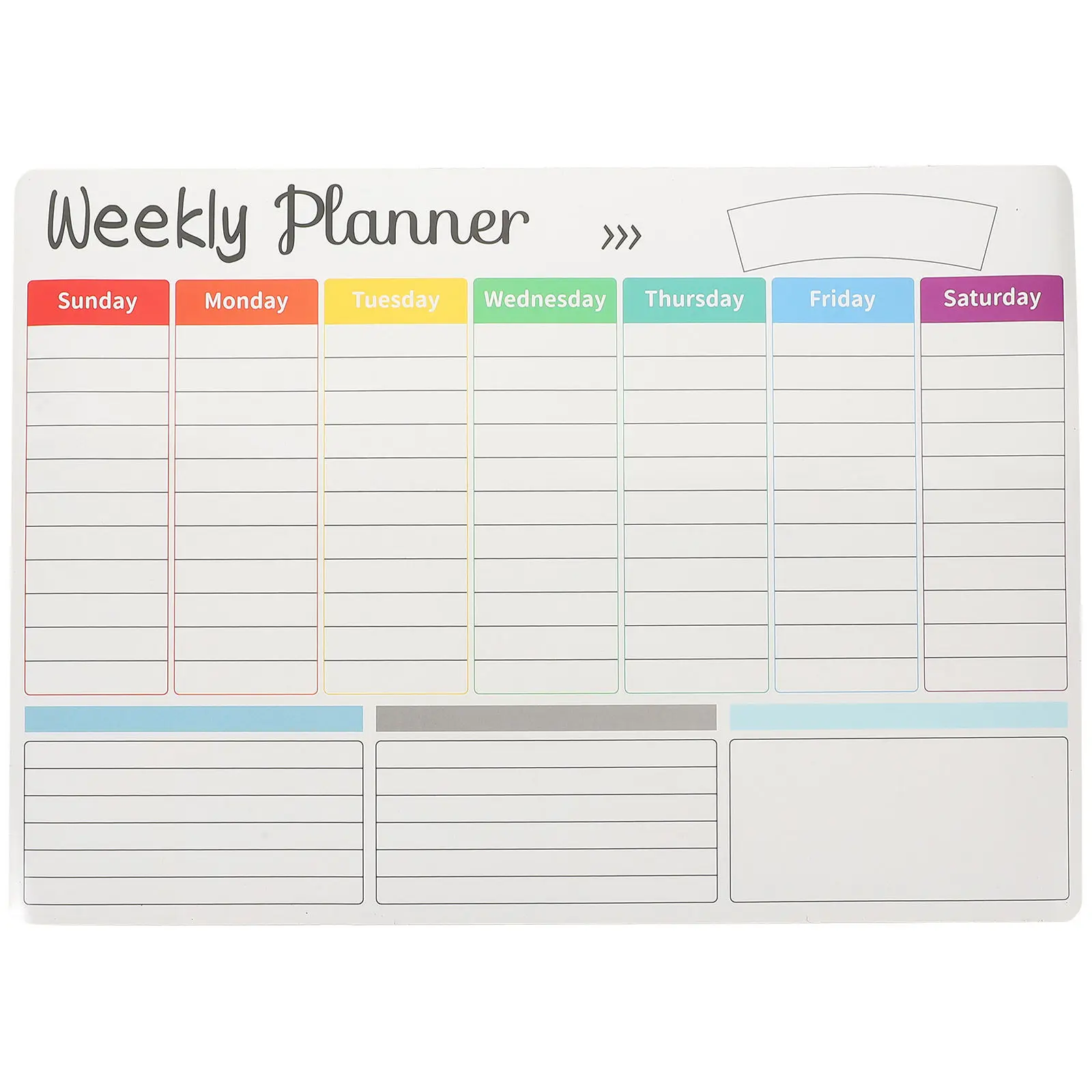 

Dry Erase Calendar for Fridge Magnetic Whiteboard Monthly Planner Family Schedule Organizer Refrigerator Message Board Writing