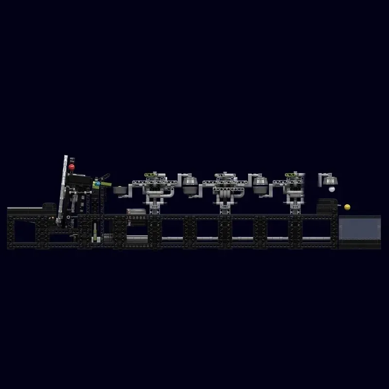 Mould King Tecnico Rolling Ball Building Block I secchi motorizzati Modello di ruota grande Assemblaggio Giocattoli da corsa in marmo per regali per bambini