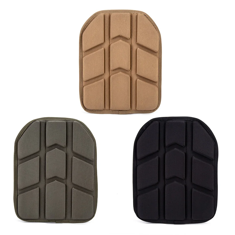 2pcs Tactical Vest Insert Board Inner Cushion Pad Breathable Black Green Khaki Airsoft Vest Accessory Buffer Pad NA97