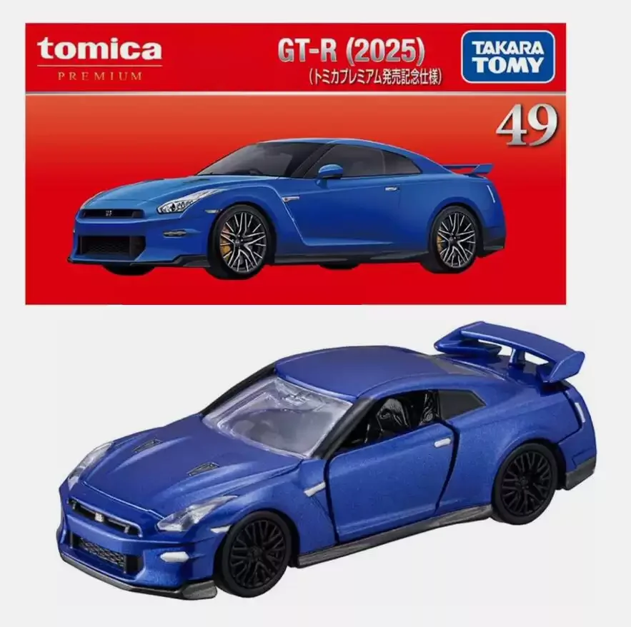 Tomica Premium 1:64 TP49 GT-R Alloy Racing Car Model Static Collection Souvenir Gift