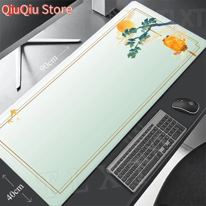 

Mouse Pad Office Art Large Gamer Mousepad Keyboard Mat Xxxl Mouse Mats Big Rubber Desk Pad Design Desk Rug Overlock