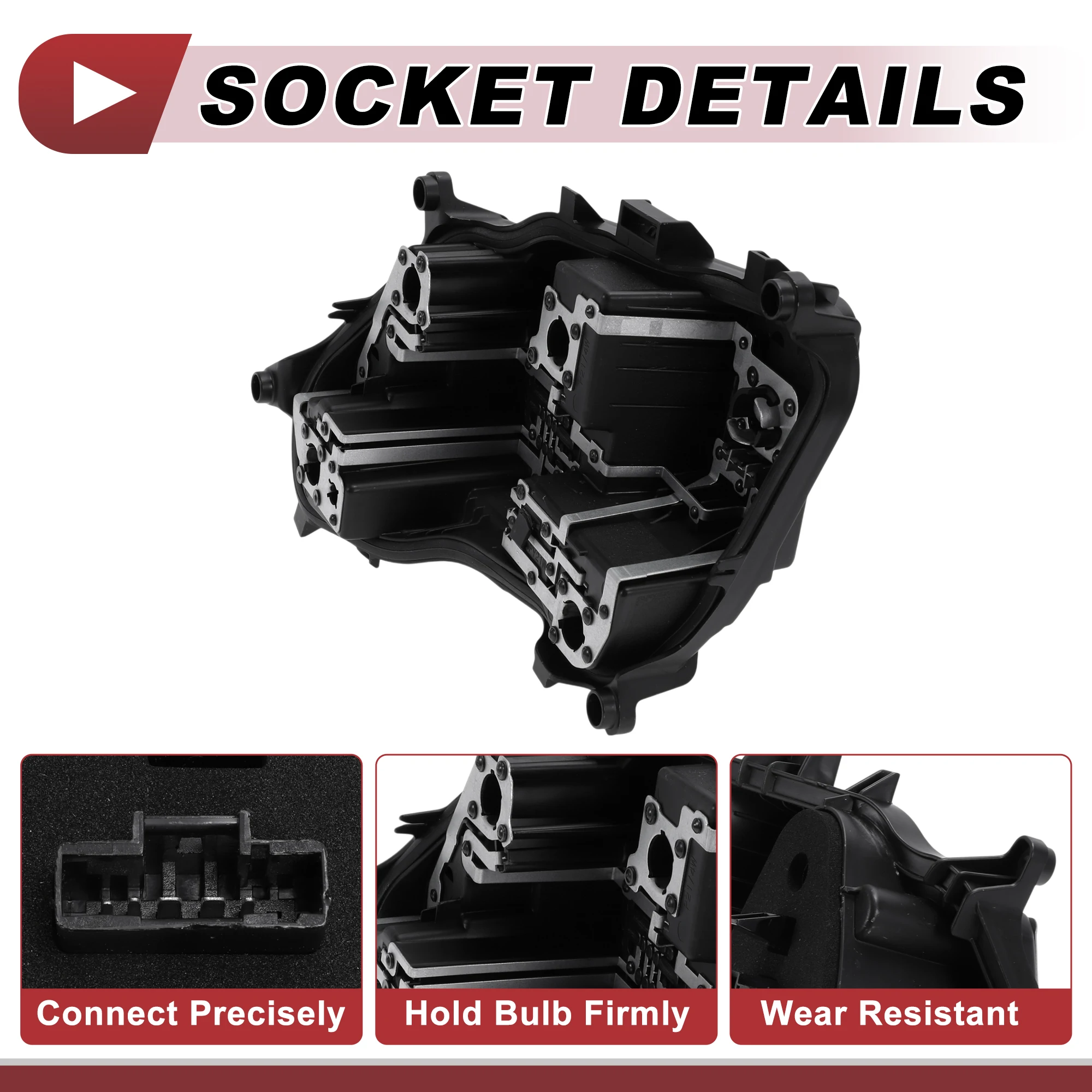 

X Autohaux 1 шт. гнездо правого заднего фонаря для Peugeot 301 17-разъем лампы накаливания