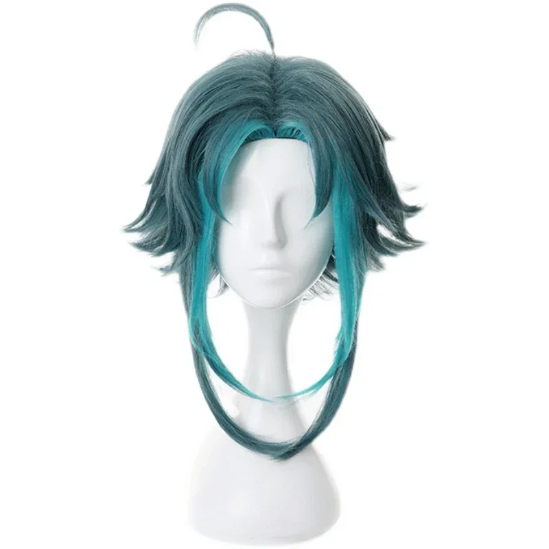 Hot Game Genshin Impact Xiao Wig Pre-styling Cosplay Wig High Temperature Resistance The Conqueror of Demons Wigs