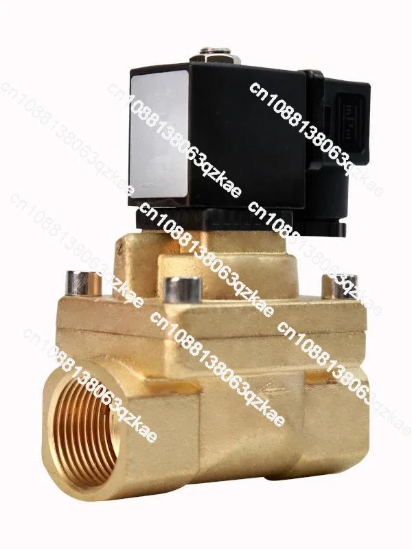 Blow molding machine high pressure solenoid valve/brass high pressure water  air/5MPA piston type 2 minutes 3 50 kg 220V