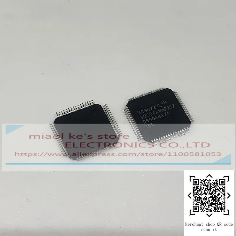 [5pcs]100%New Original: XC9572XL-10VQG64C XC9572XL-10VQ64 XC9572XL XC9572 QFP64 Programmable Chip