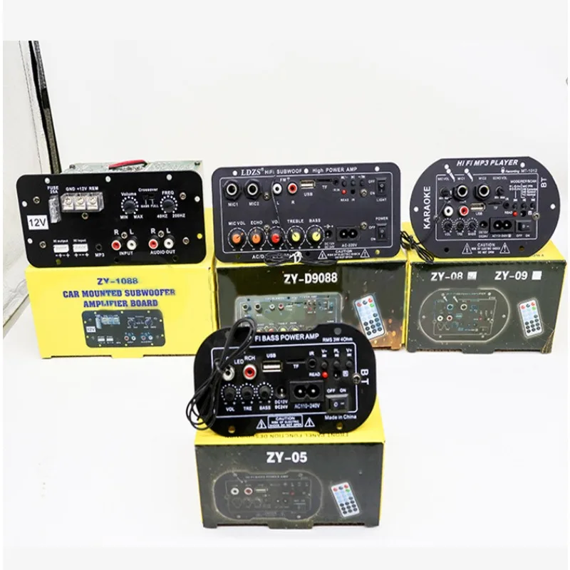 جديد مربع الرقص المزدوج ميكروفون كاريوكي مضخم الصوت مكبر كهربائي مجلس المحمولة بلوتوث سيارة محمولة مع تردد قابل للتعديل