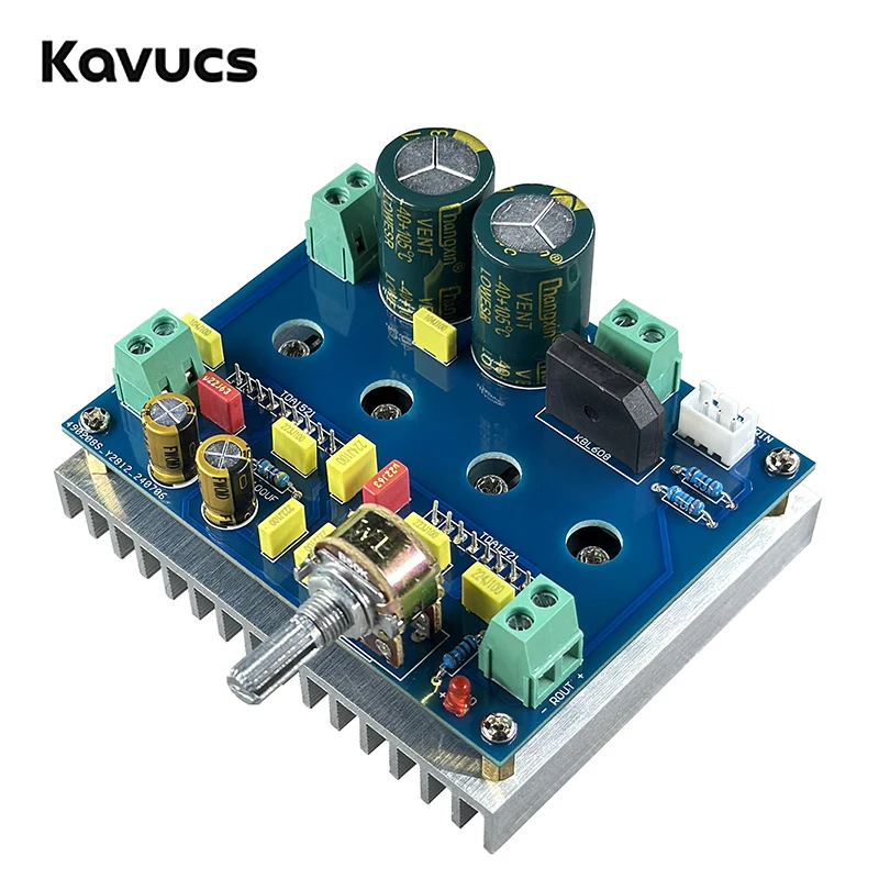 Kavucs 30 واط * 2 TDA1521 2.0 قناة مكبر كهربائي مجلس مصدر طاقة واحد التيار المتناوب/تيار مستمر الاستخدام المزدوج خالية من التشويه HIFI مكبر للصوت