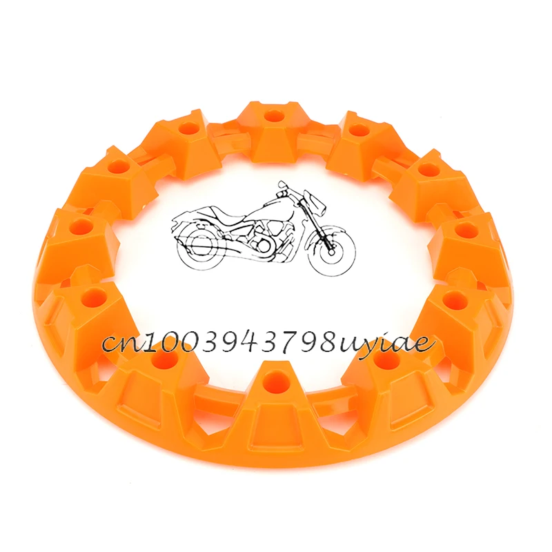 4pcs 10-inch wheels ATV Wheel Trim Hub Protection Decor Rim Cap Universal Vehicle All Terrain wheel Plastic Cover Accessories