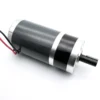 Motor de engranaje de reducción planetaria, eje de alto Torque, 60MM, CC, 80W, 12mm, Motor de velocidad Variable 5