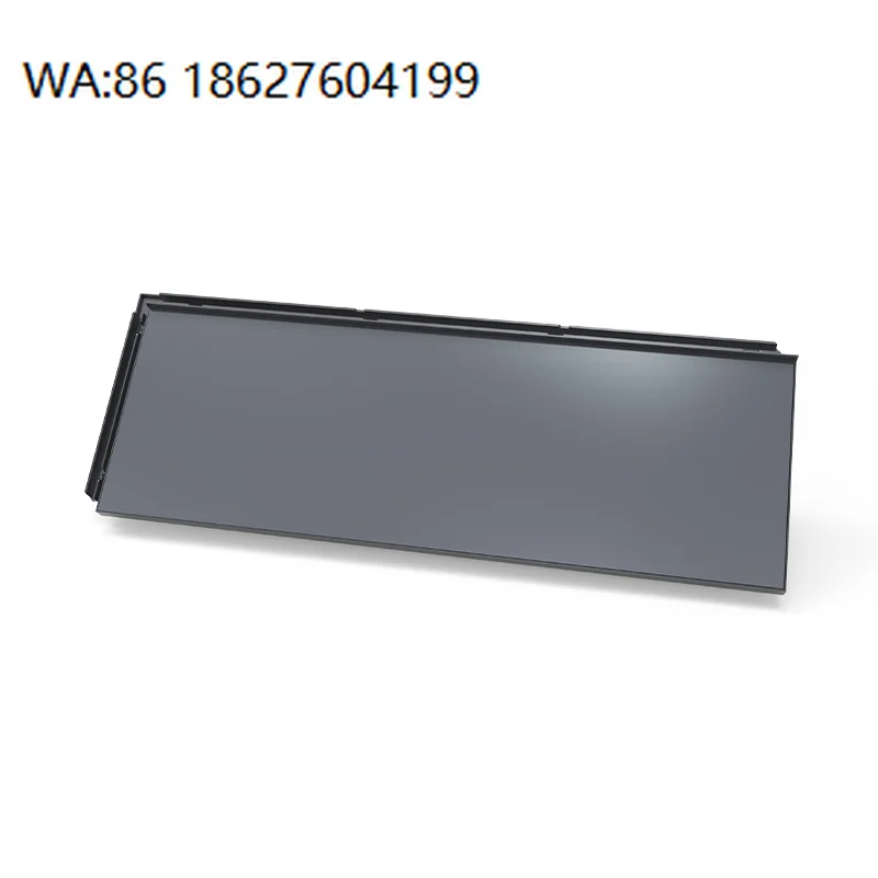 Power Generation Tile Bipv Double Glass Inflatable Solar System Cdte Roof Tiles 75w Efficiency Djd01 Environmentally