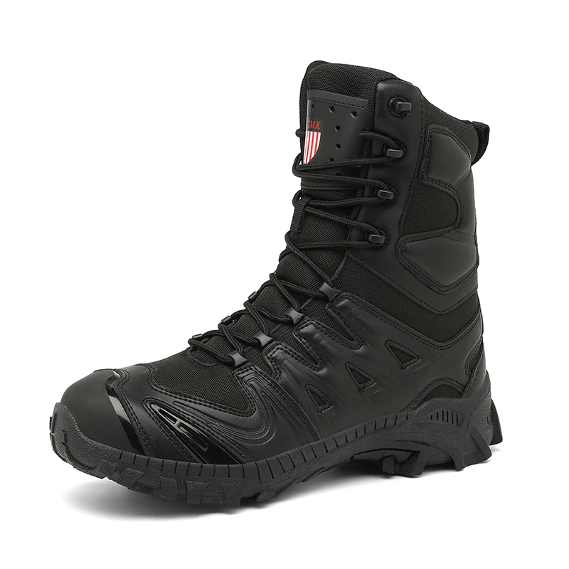 

Men Tactical Boots Army Shoes Wear Resistant Training Waterproof Outdoor Mountaineering Sports Special Forces Desert Combat