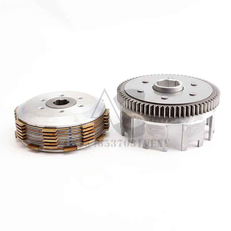 New ATV 70 Teeth Motorcycle Clutch High Performance Motorcycle Engine Clutch Fit For ZongShen Loncin Lifan 250cc Engines