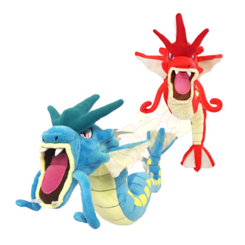 

10pcs/lot Pokemon Peluche Gyarados BLUE RED Animal 60CM Plush Toys Doll Birthday Festival Gift For Kids