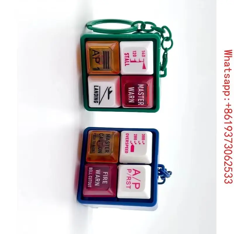 

Брелок-сигнализатор для пассажиров Boeing 737 и Airbus A320: Забавный авиационный сувенир/подарок