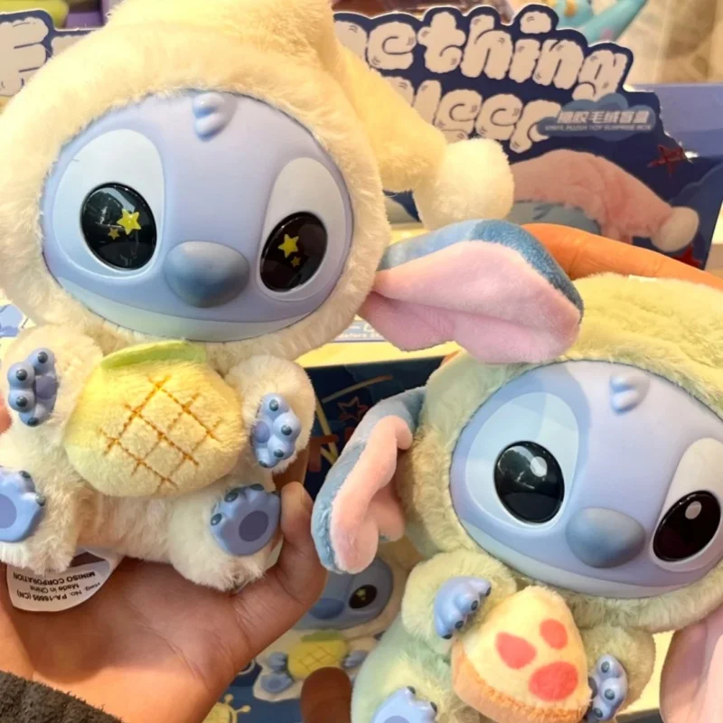 حقيقي في المخزون غرزة أكل شيء قبل النوم سلسلة صندوق أعمى لعبة دمية أنيمي الشكل غرزة دمية الحلي مفاجأة ToyGift #3