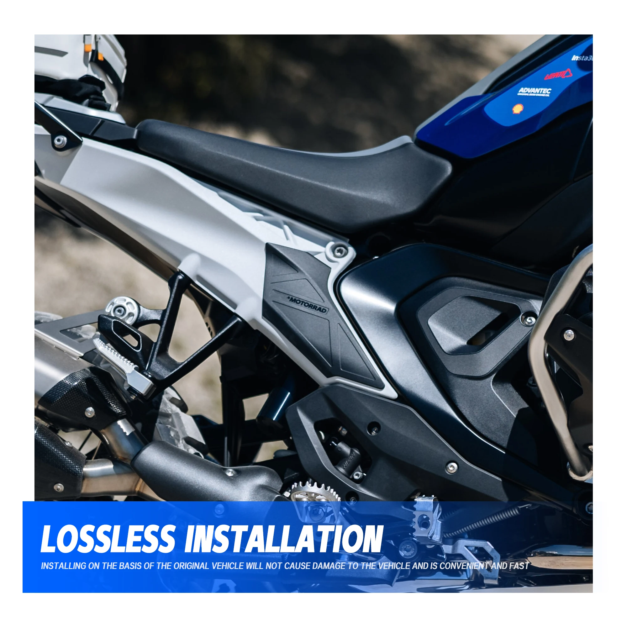 For BMW R1300GS R 1300GS 2024 ﻿2025 Motorcycle R1300GS Side Frame Panel Guard Protector Left Right Fairings Cover