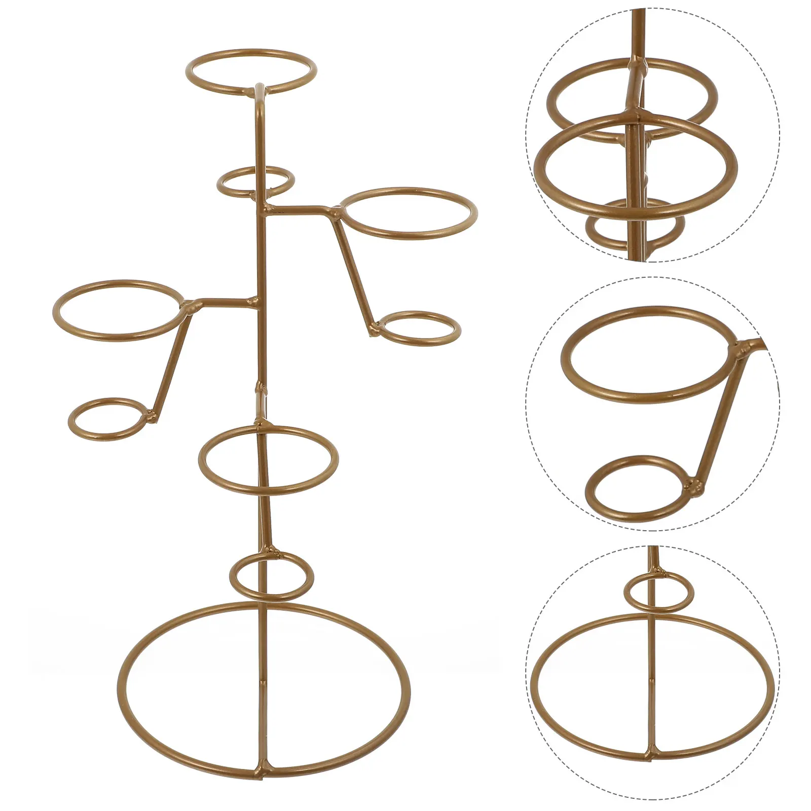 1 pc Sweet Cone Holder Premium Ice Cream Display Stand For Party Bakery Dessert Shop Stable Storage Rack