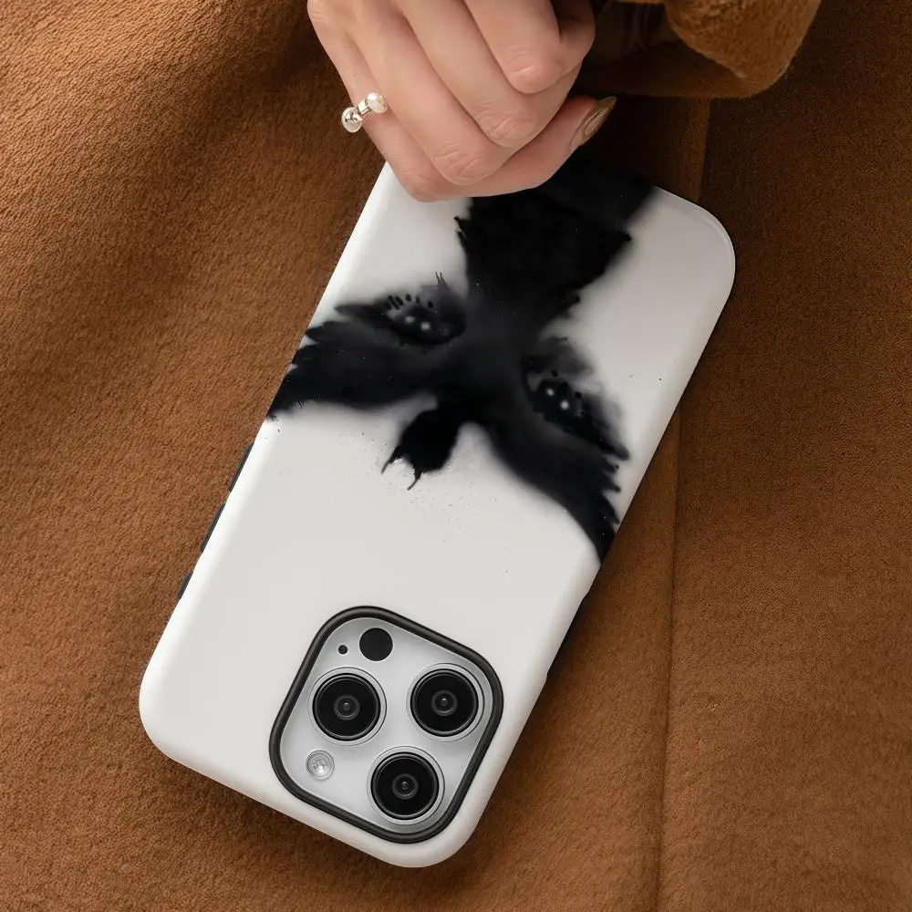 حافظة هاتف R-Rich Amiri Grit & Grace لهاتف iPhone 17 16 15 14 13 12 Pro Max Plus Glossy HD غلاف صلب سائل بطبقة مزدوجة