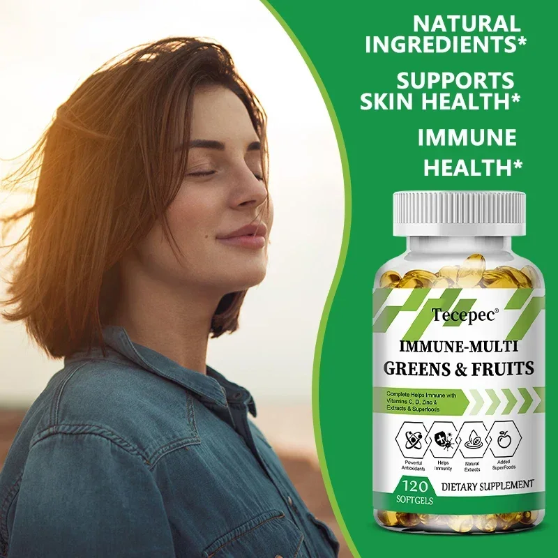 

Fruit and Vegetable Supplements - Rich in Vitamin C and D, Energy Management, Immunity Enhancement, and Intestinal Health
