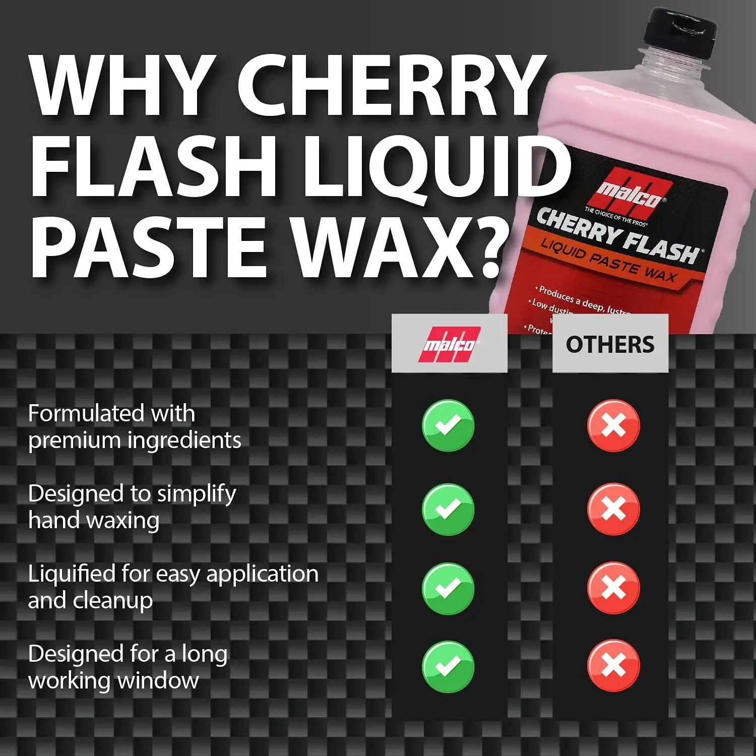 Cherry Flash Liquid Paste Wax – 64oz 5