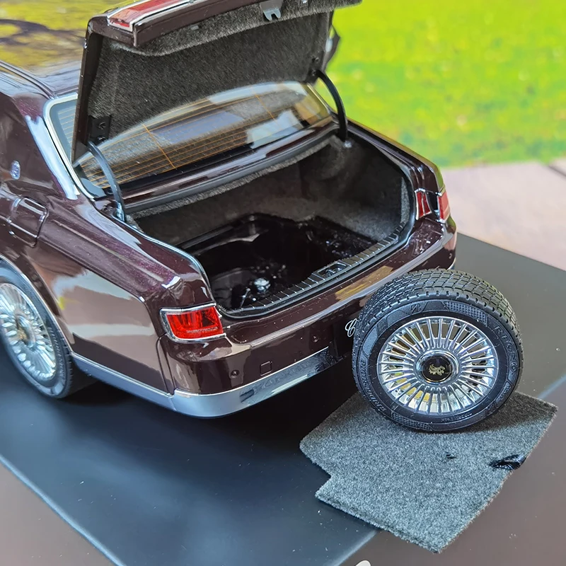 液晶1:18トヨタセンチュリー合金フルオープンカーモデルカーモデル友達