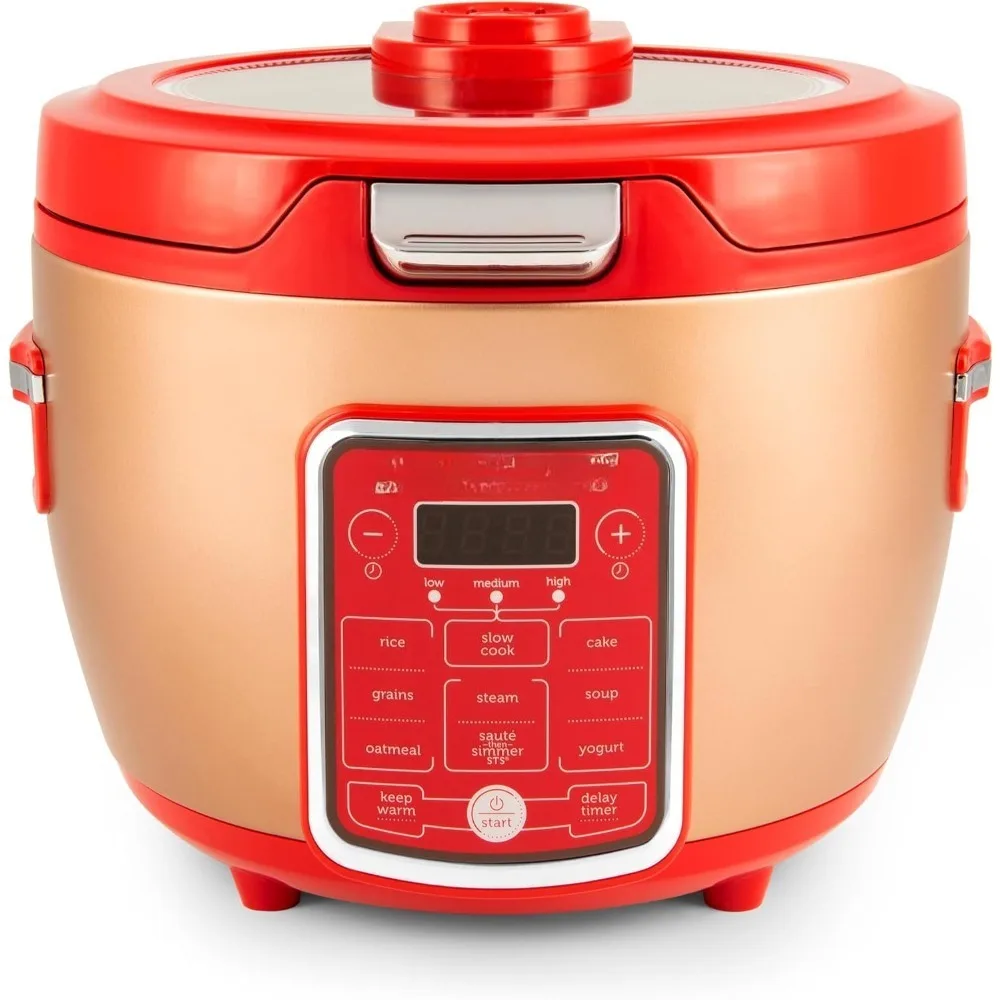 

Профессиональная стеклянная крышка ARC-1230R Cool Touch, пароварка, мультиварка с 11 предустановленными функциями, паровой поддон,