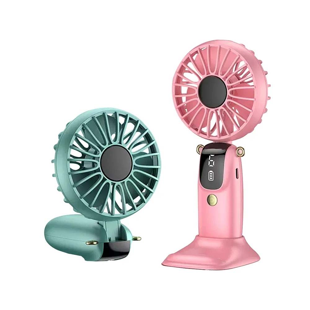 

Компактный и мощный ручной USB-вентилятор идеально подходит для работы, путешествий или отдыха, включает подставку для телефона