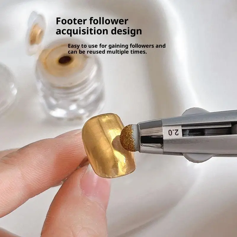 Bolígrafo para punteo de uñas 4 en 1, herramientas para punteado de uñas en diseño de bolígrafo, Kit de manicura de pintura con punta para decoración de uñas