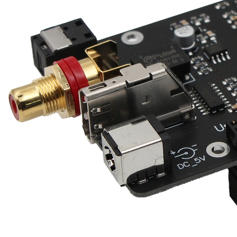 Papan Siaran Digital untuk Raspberry Pi4 3B 4B Decoding Ke Serat Koaksial I2S 384K DSD512-AU32