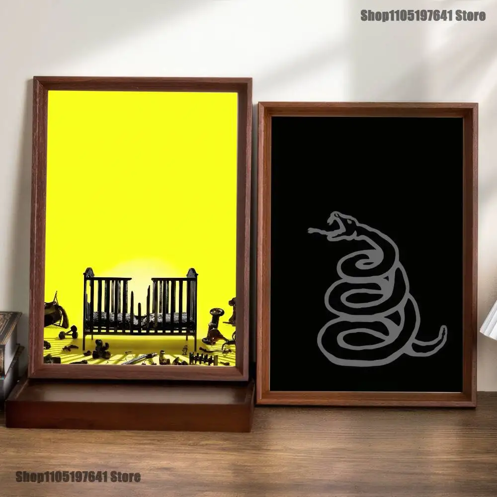 

72 S-seasons M-metallica_S Poster Prints Wall Art Picture Painting Gift Living Room Restaurant Bar Large Dec Sticker