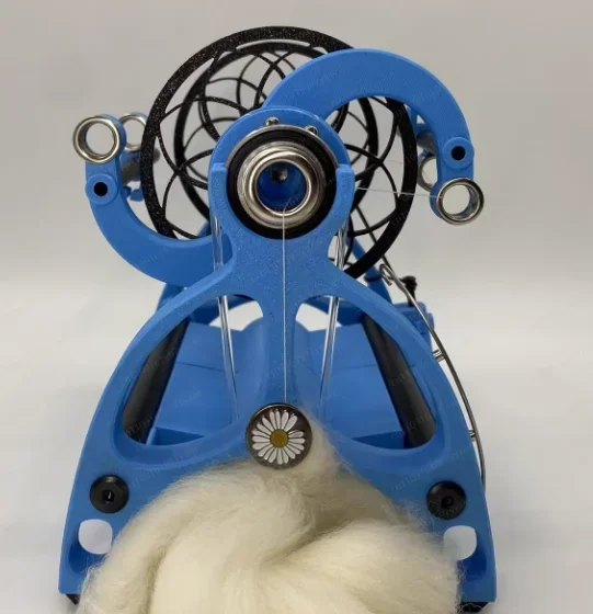 25th Edition Electric Small Spinning Wheel Cat Hair Dog Hair Spinning Thread
