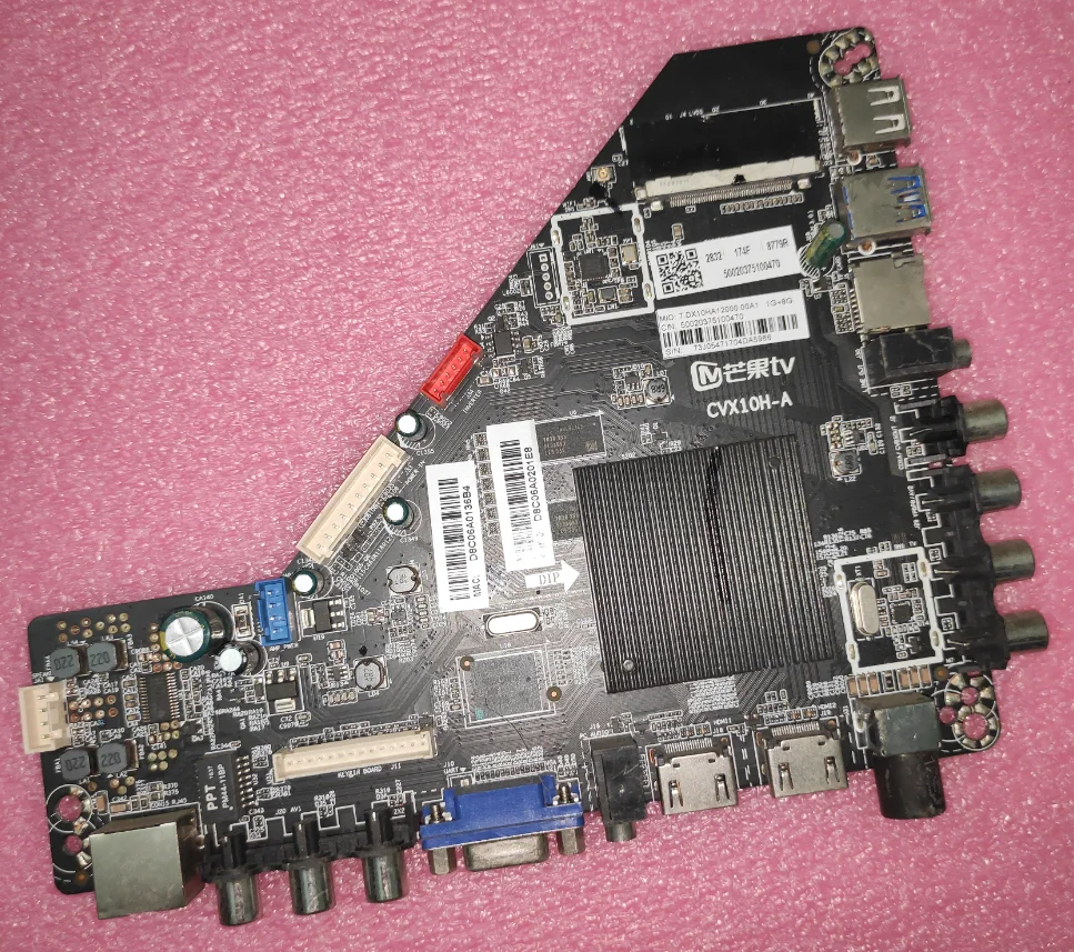 ¡Envío gratis! Placa base de TV CVX10H-A 4K para pantalla 55MQ1, LC546PU1L01, funciona bien
