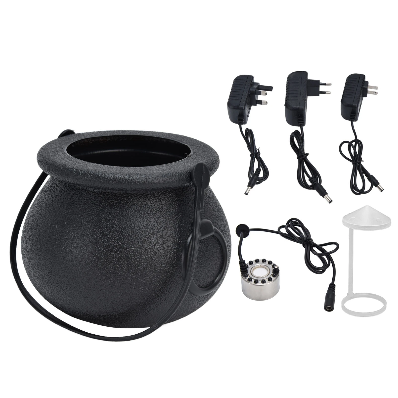 

Свет ведьмы, 100‐240 В переменного тока, регулируемый красочный 12 светодиодов, распылитель для Хэллоуина, автоматический интеллектуальный для бара, вечеринки, дома