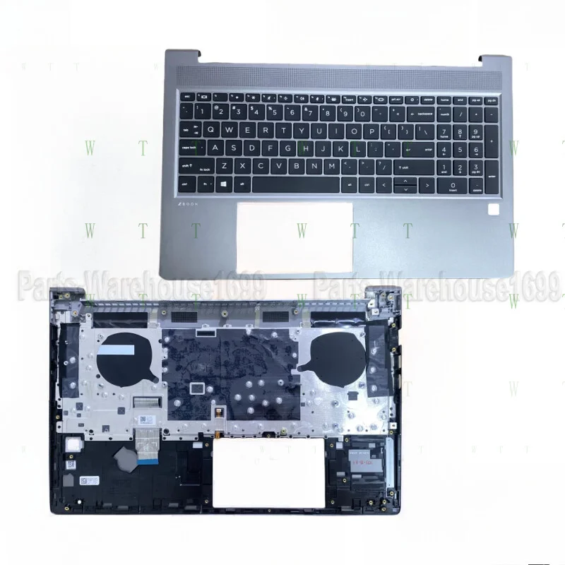 

TTT New for HP Zbook15 99 Power G10 XW5 Palmrest Cover Keyboard Backlight N06912-001